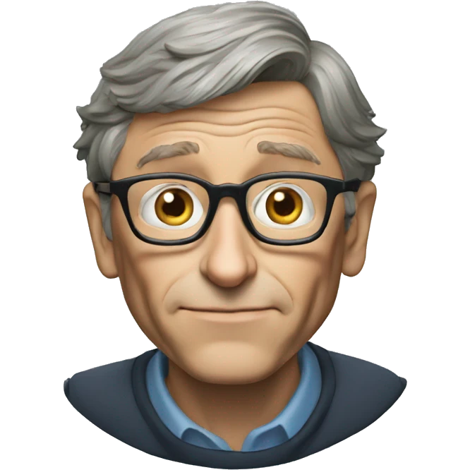 Bill Gates Saying Silence emoji