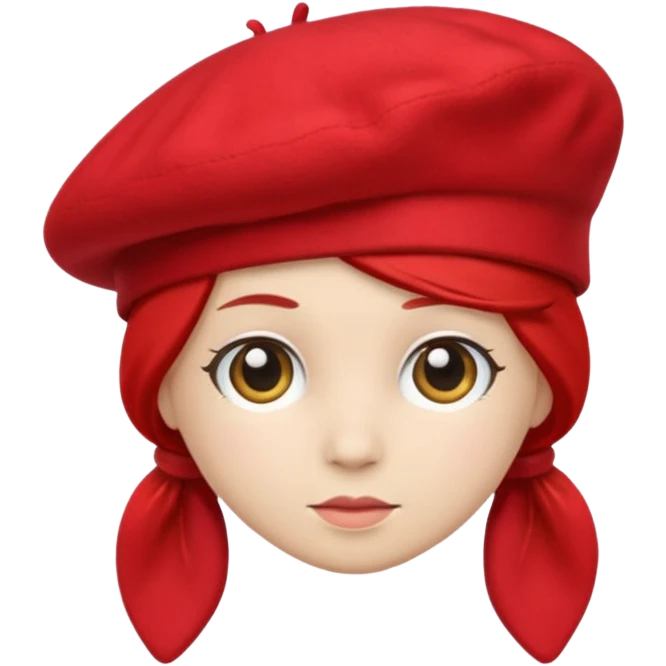 red beret emoji