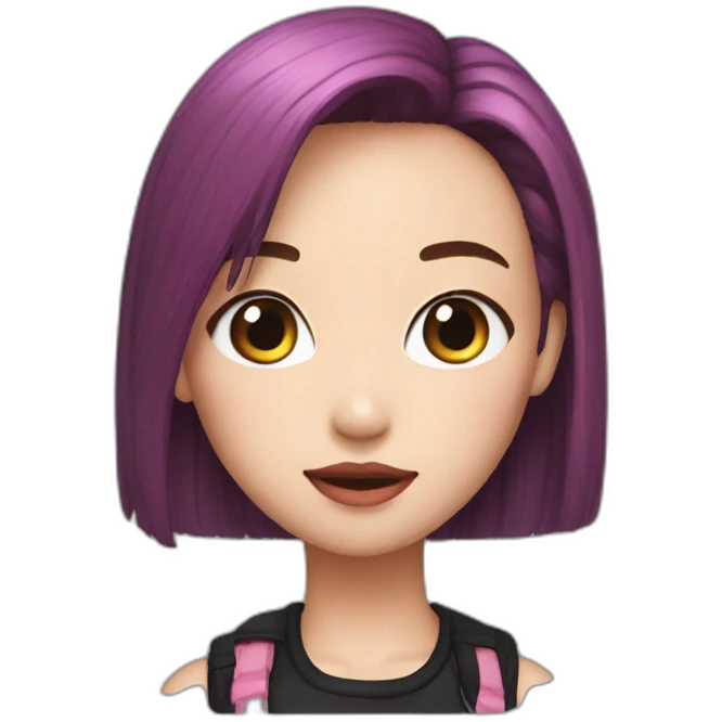lisa from blackpink emoji