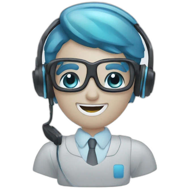 AI chatbot call center emoji