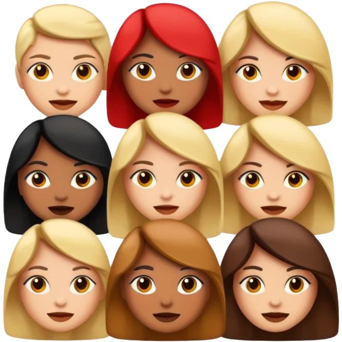 Baddie type of emojis emoji