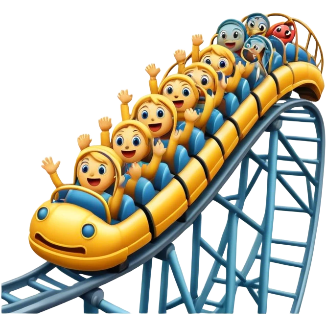 rollercoaster of surprises emoji