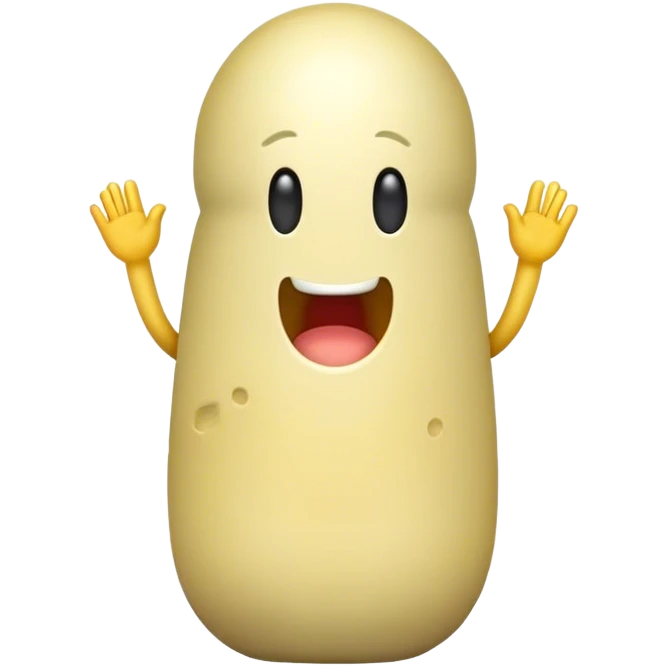 maggot standing upright emoji