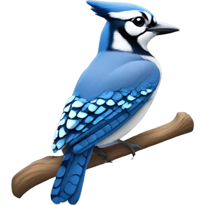 Blue jay emoji
