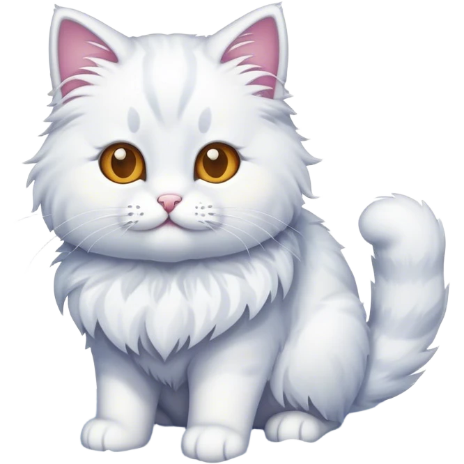 Cat snow  emoji