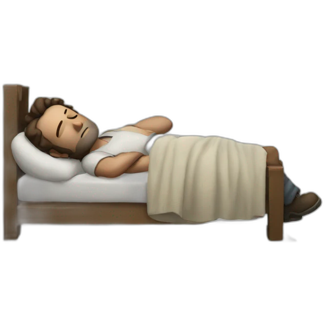 Rick grimes sleeping emoji