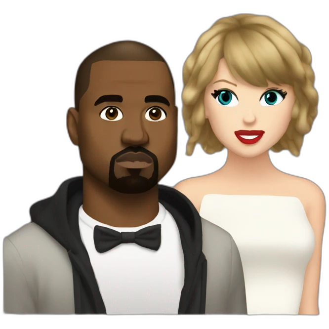kanye grammys taylor swift emoji