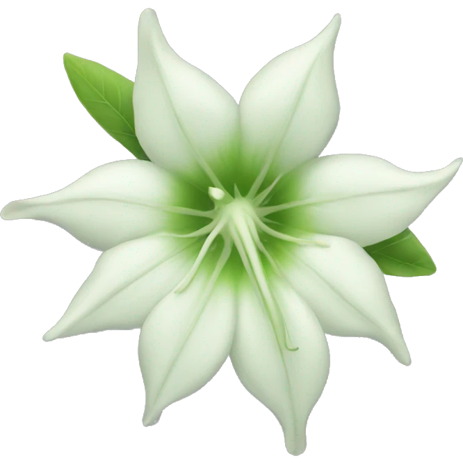 Moonflower emoji