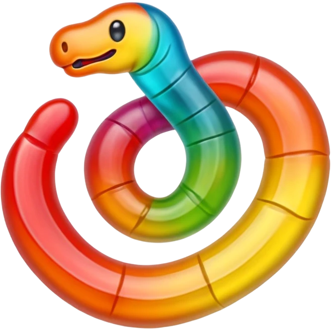gummy worms emoji