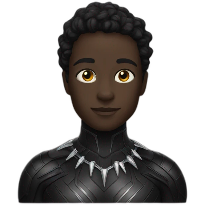 black panther emoji