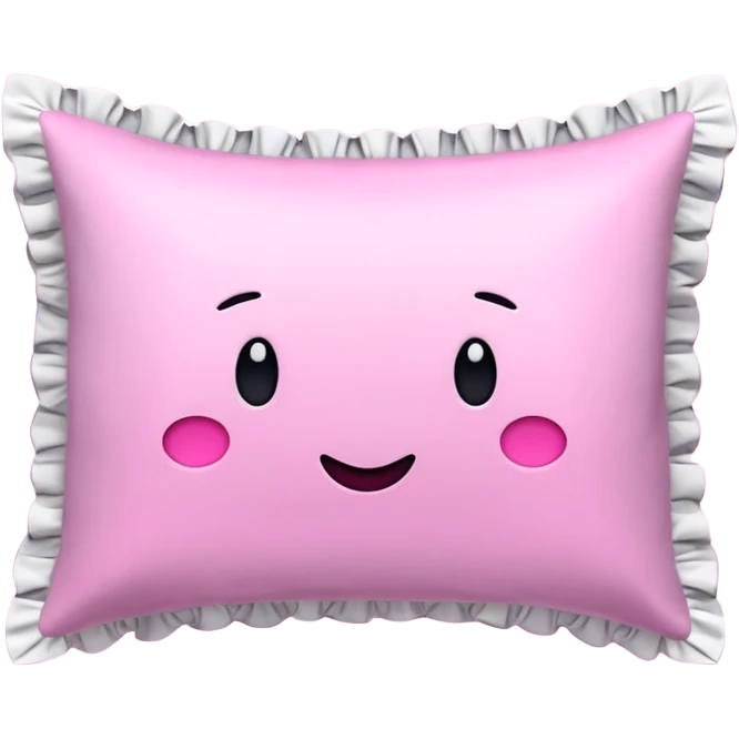 Pink pillowcase  emoji