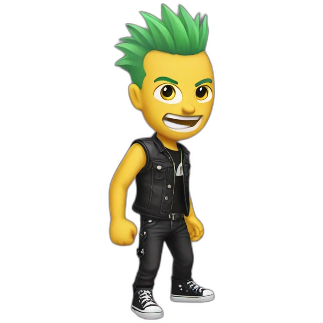 Punks grabbing cash emoji