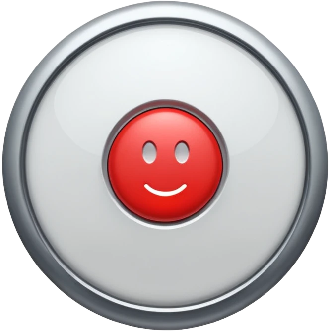 красная кнопка emoji