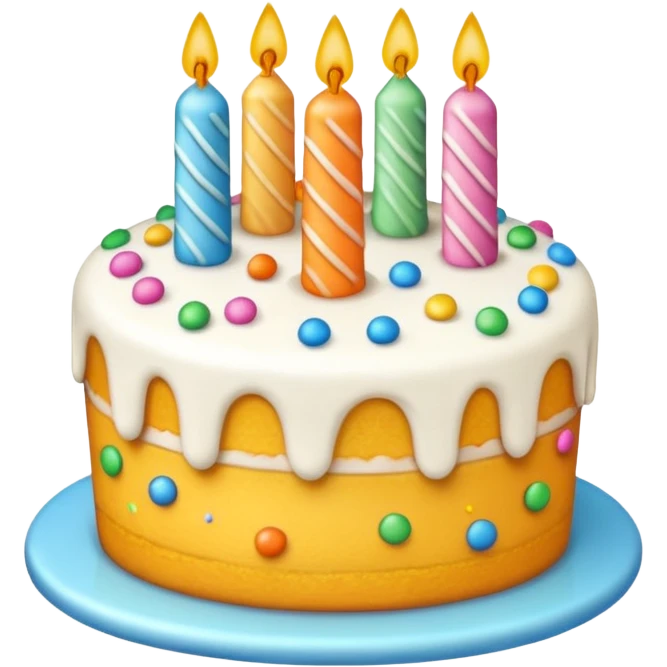 Cute cake emoji