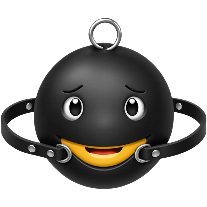 Ballgaged emoji