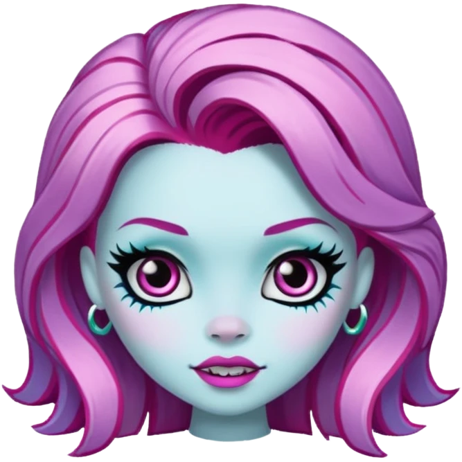Monster high character emoji