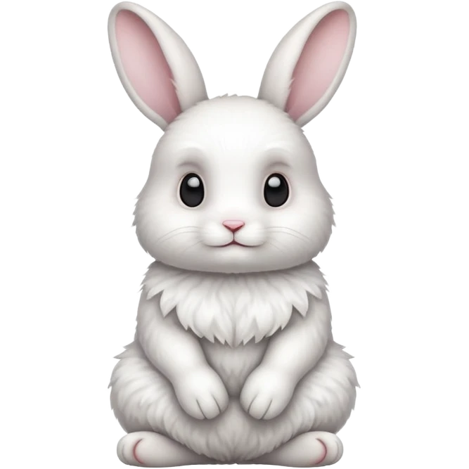 white rabbit emoji