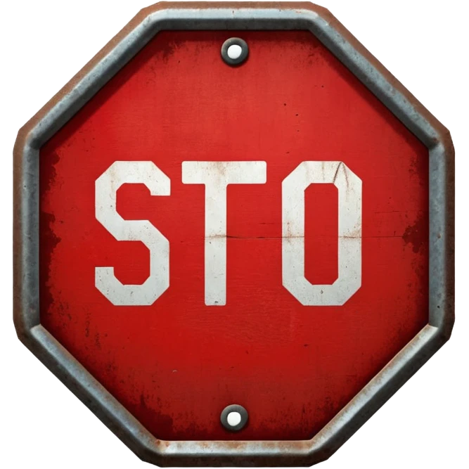 Stop😔🖐 emoji