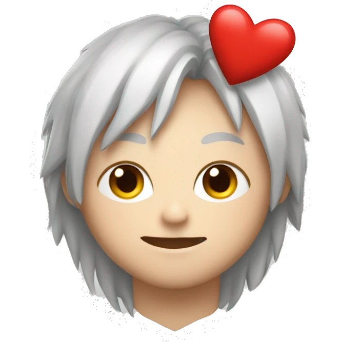 Corazón con rayo emoji