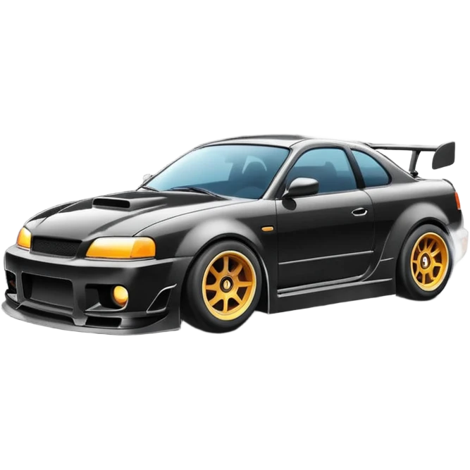 Car drift emoji