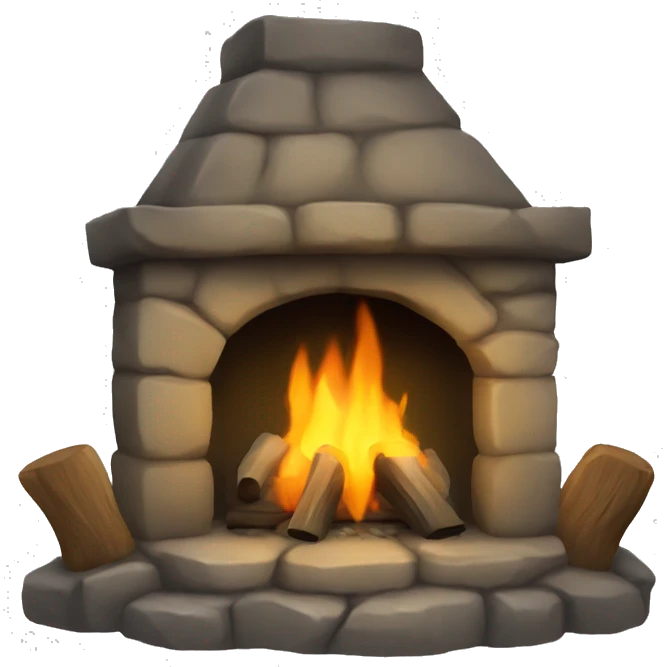 camp fireplace emoji