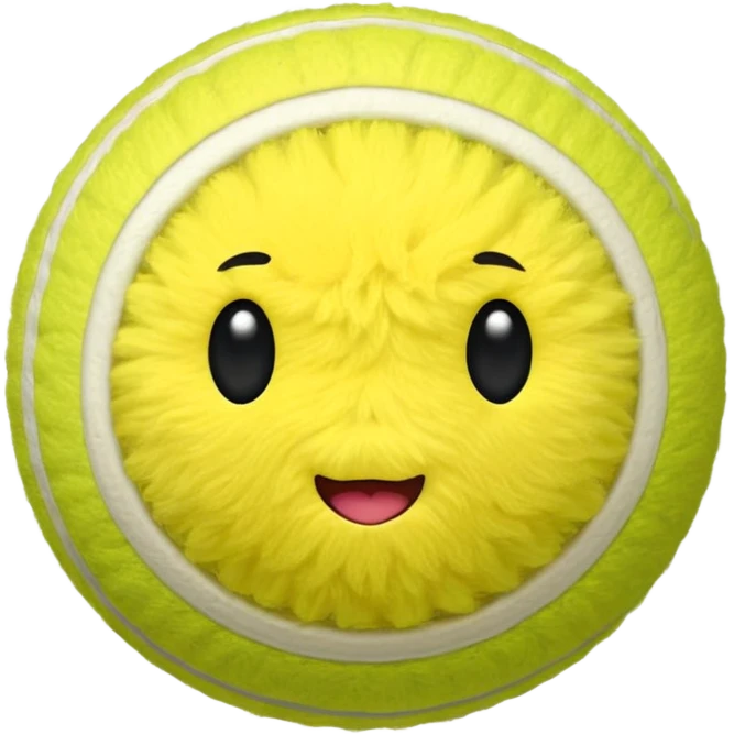 Tennis ball emoji