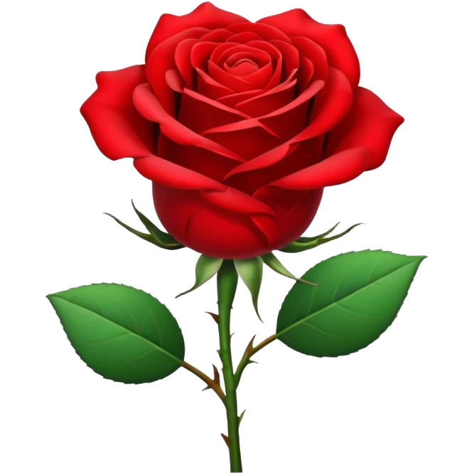 Rose emoji