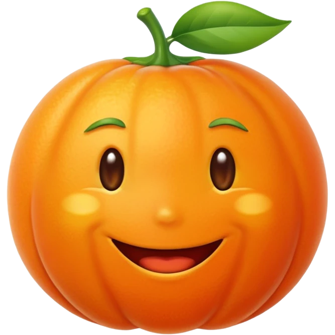 весела мандаринка emoji