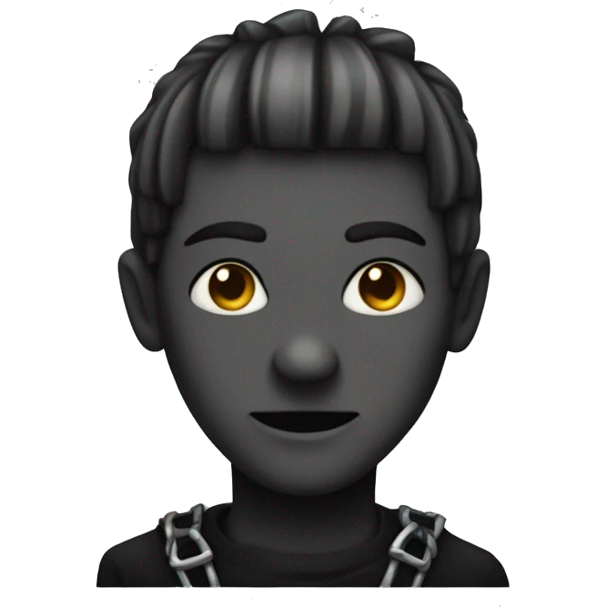 Gothic O with X through it emoji