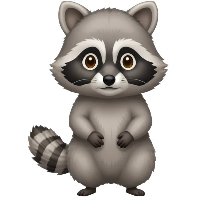 🩶🦝 emoji