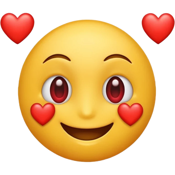 Motion Valentine smiley emoji  emoji