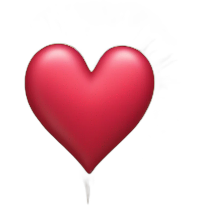 Exploding-heart emoji