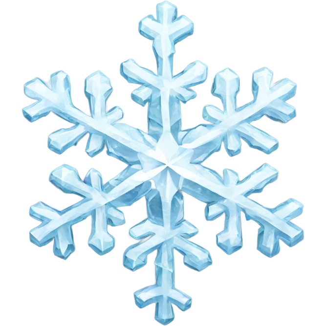diamond snowflake emoji