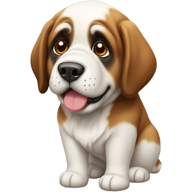 Mini Saint Bernard emoji