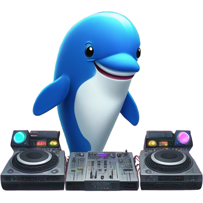 dj whale emoji