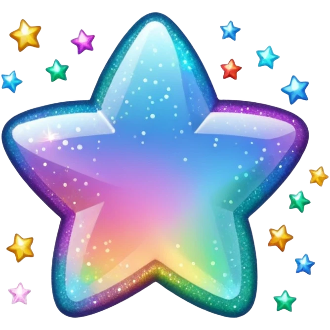 glitter shine emoji