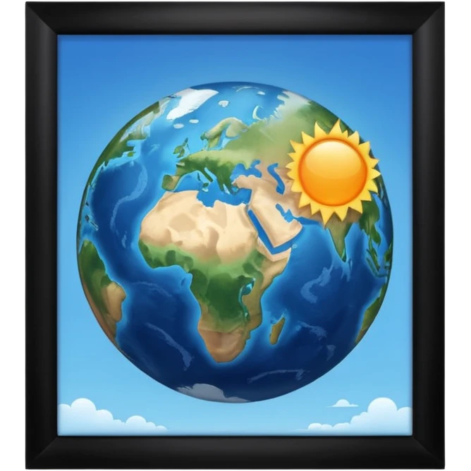 earth flat emoji