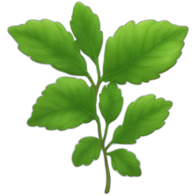 blueberry leaves emoji