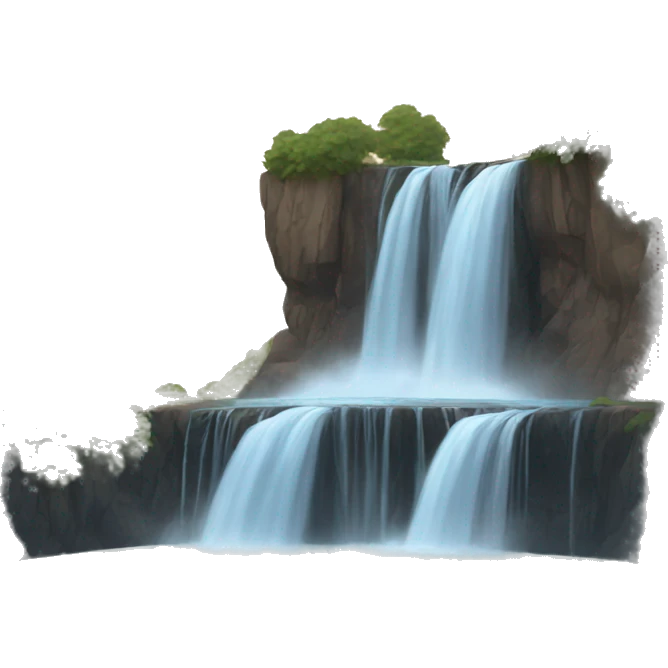 waterfall emoji