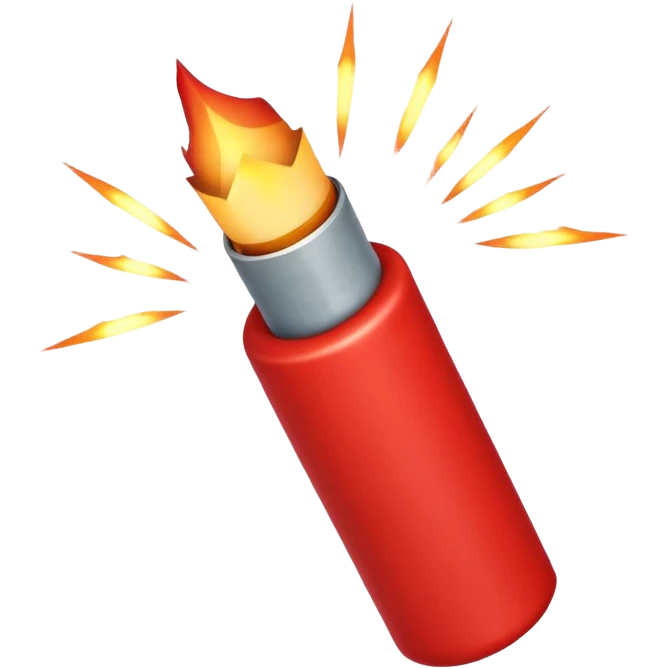 firecracker emoji