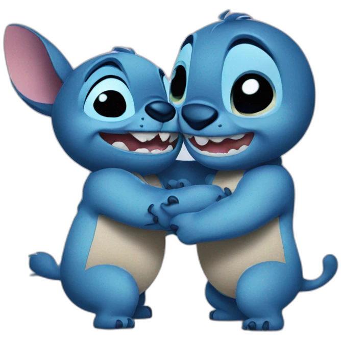 stich hug emoji