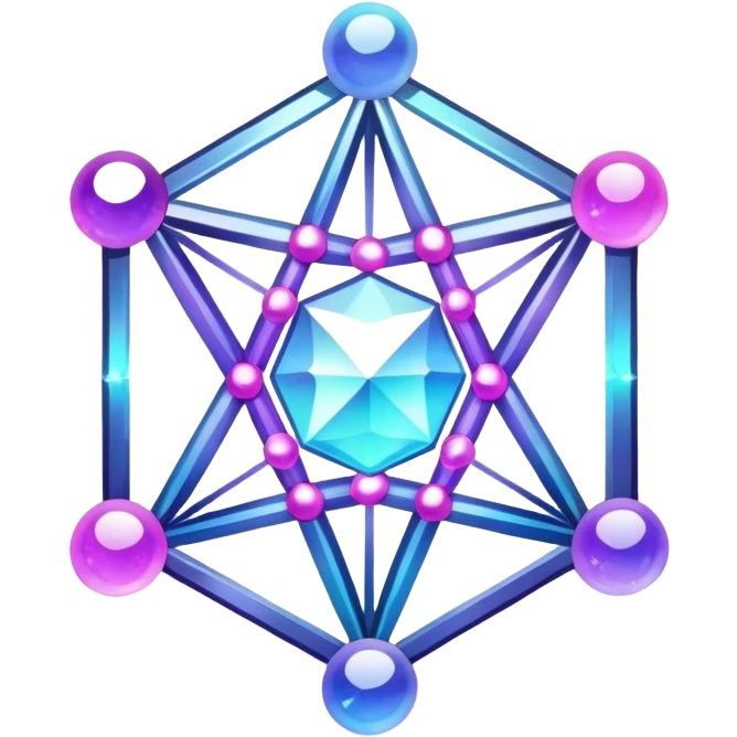 Crystal grid  emoji