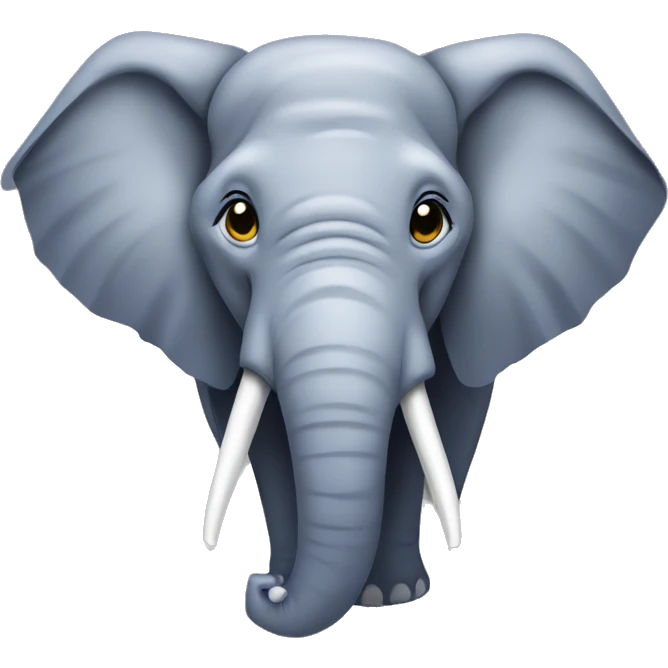 php elephant head only emoji