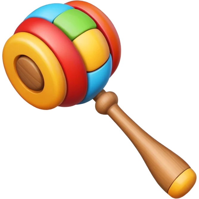 Rattle emoji
