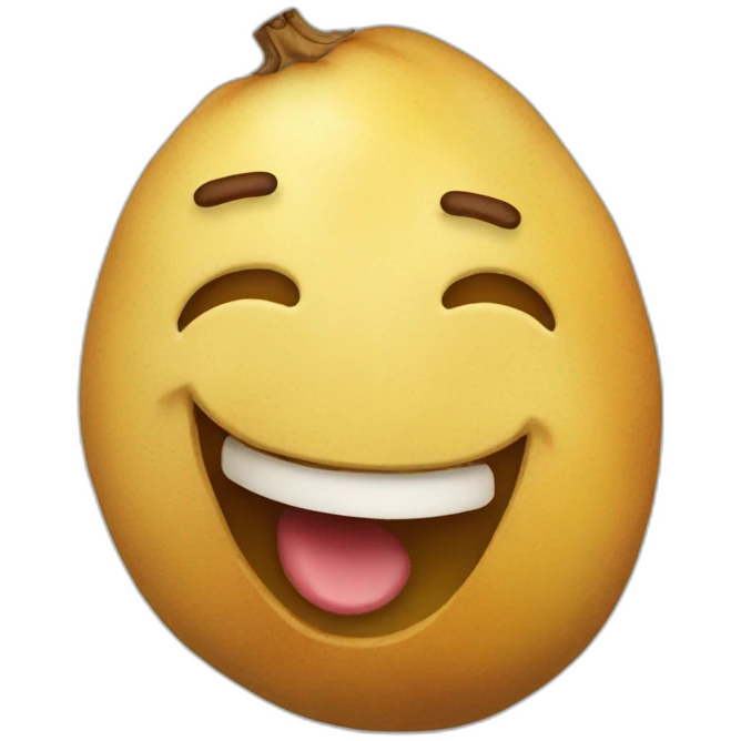 Patata riendo emoji