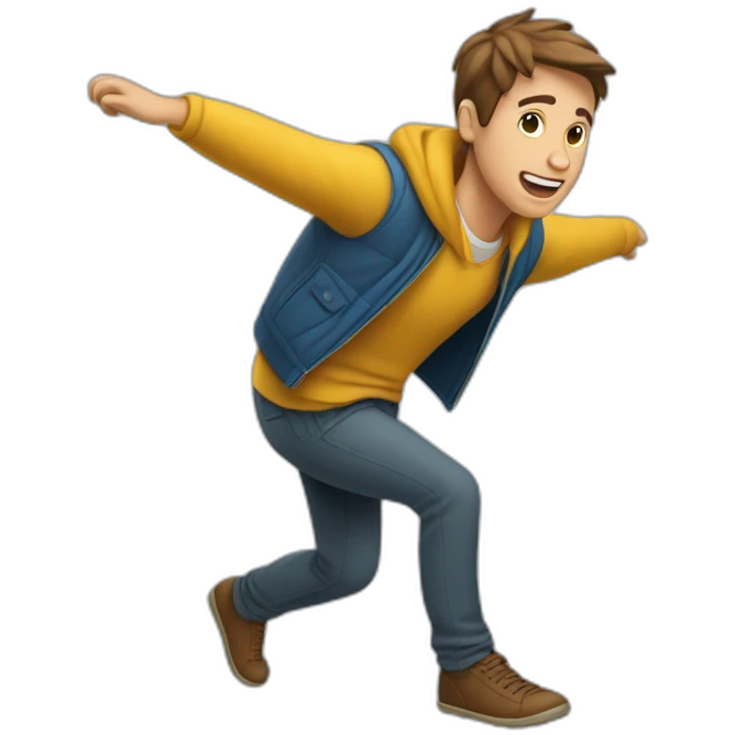 homme pouce en l'air gonflé emoji