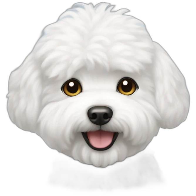 bichon frisè emoji
