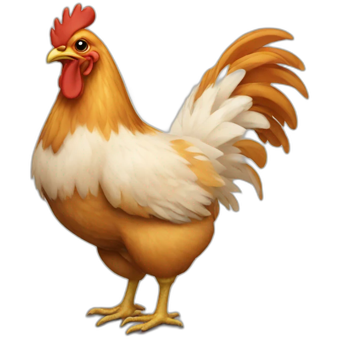 chicken emoji
