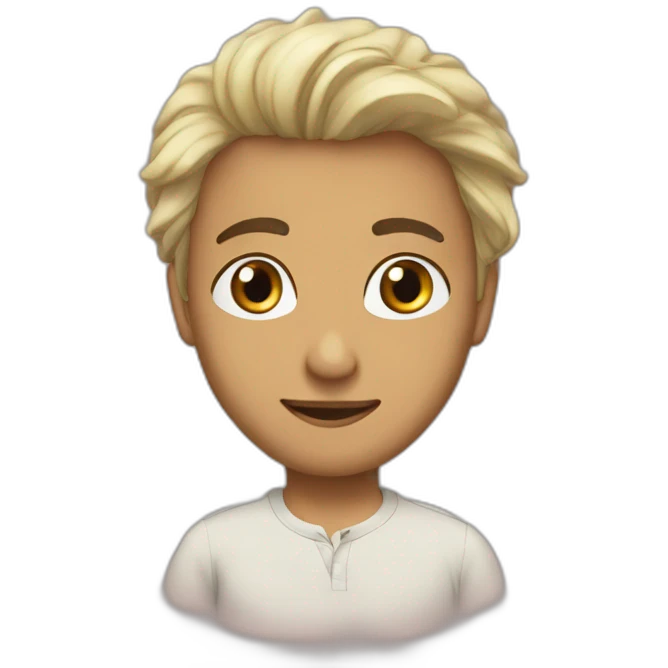 فتاه جميله شعرها اسود ولونها ابيض  emoji