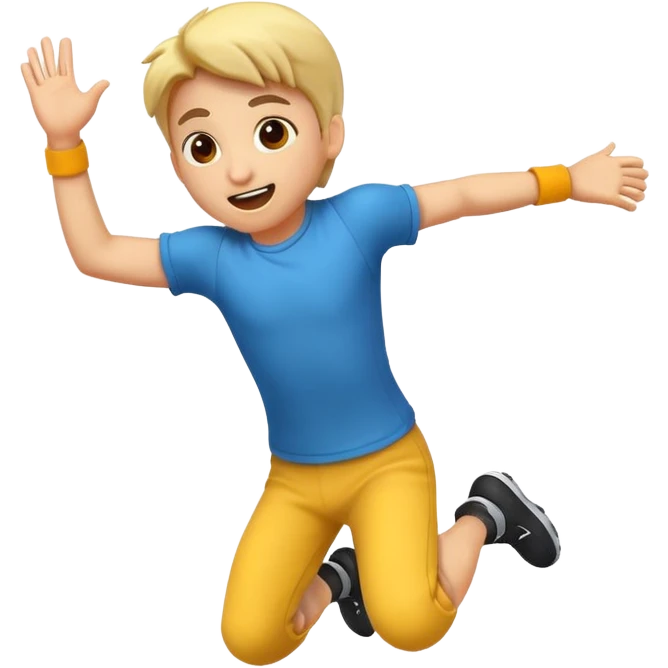 Jump emoji